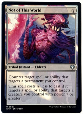 MTG Not Of This World Commander Masters 008/248 NM | eBay