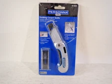 PERSONA Pro  Folding Carpet Knife  No.63-0222 with  6 extra knifes