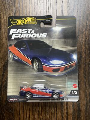 Hot Wheels Premium Fast & Furious Nissan Silvia S15 Tokyo Drift | eBay