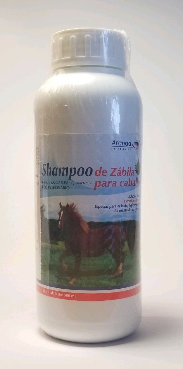 Shampoo de Zábila Para Caballo(horse shampoo) Aranda 500mL Extractos Naturales eBay