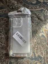 New Clear  Plastic Cell Phone Case  With Camera Protection