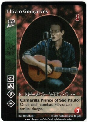 Flavio Goncalves Toreador New Blood V:TES VTES Vampire CCG