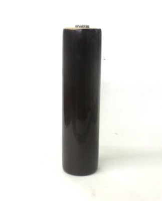 UNKNOWN BRAND PORCELAIN COATED CERAMIC INSULATOR, 8'' LENGTH, BOTH ENDS THREADED