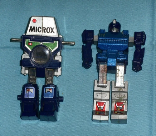 original vintage Takara MICROX Viewfinder Spyglass lot transforming camera robot