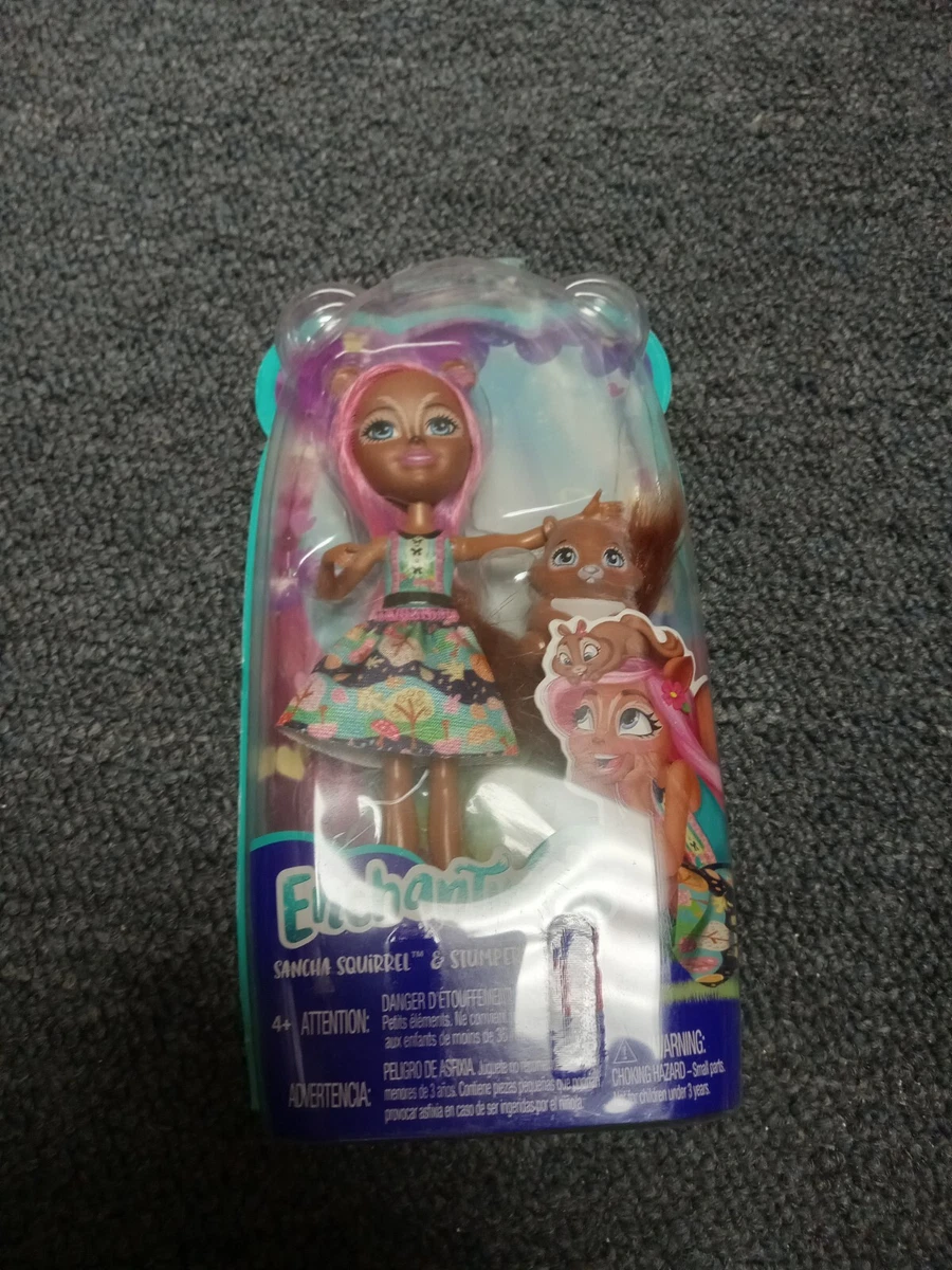 Enchantimals sancha squirrel doll outlet & stumper