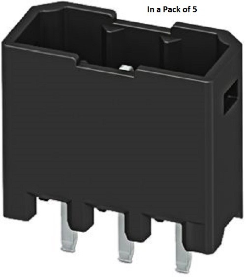 Phoenix Contact 7 Way,Angle PCB Terminal Block Header (In a Pack of 5) - 1778670