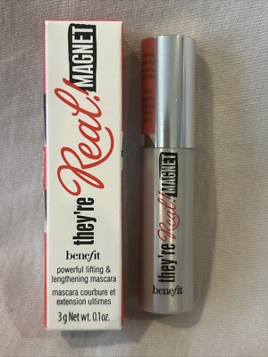 Benefit They're Real Magnet Extreme Length Mascara Black   3g/0.1oz   Fast Ship