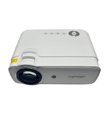 AGREAGO Video Projector Wifi Bluetooth 4K 1080P - GC777 Open Box