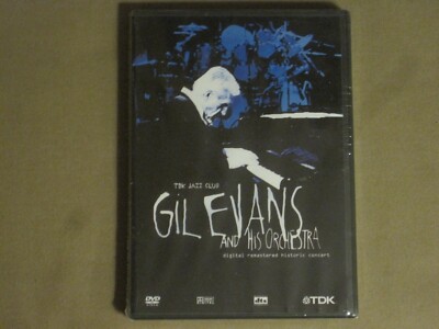 GIL EVANS AND HIS ORCHESTRA (2002) DVD TDK MEDIACTIVE DVUS-JGEO JAZZ NEW SEALED!