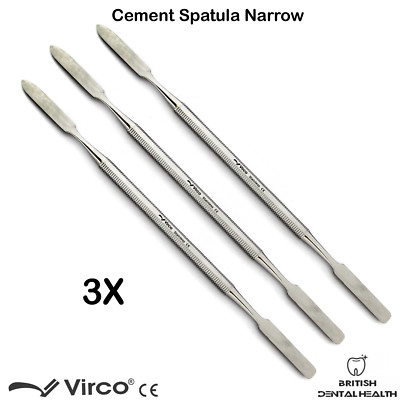 3X Zahnzement Mischen Spatel Wachse Salben Putz Spreader Prothetik