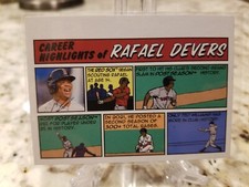 2022 Topps Heritage #73TC-17 Rafael Devers 1973 Topps Comics   Boston Red Sox