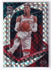 2019-20 Panini Spectra Russell Westbrook /49 Houston Rockets #31 Silver Prizm