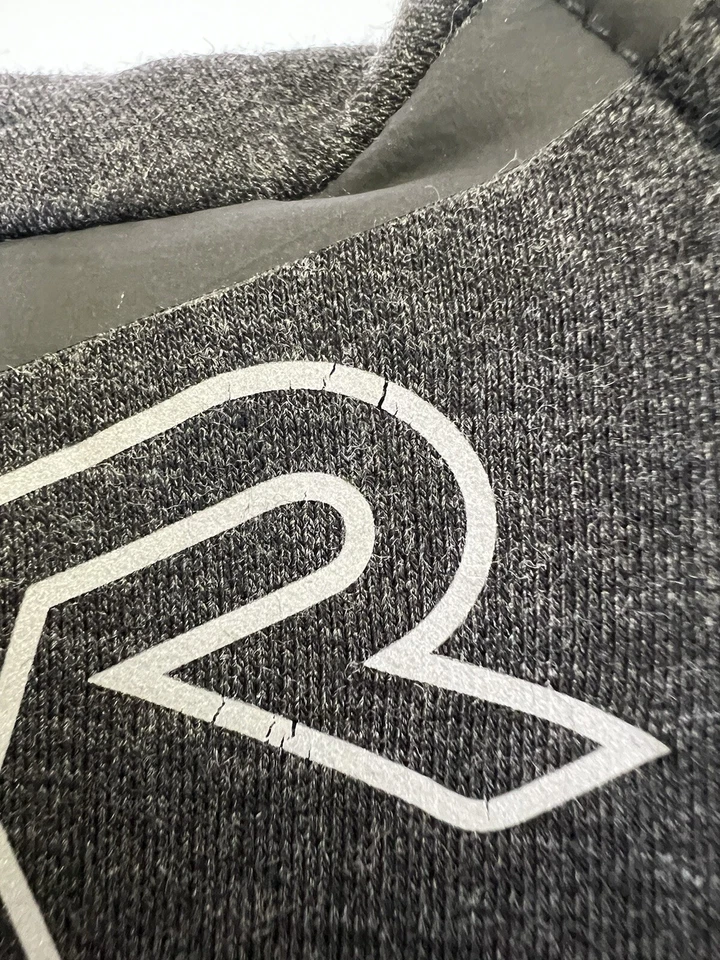 TYR Mujer Elite Team Cremallera Completa Sudadera con Capucha Negro Jaspeado Talla S (ver imperfección Foto 4 de 4