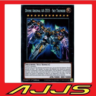 Ast Yugioh Yu-Gi-Oh! Divine Arsenal AA-ZEUS - Sky Thunder - STAX-EN044 -  Ultra Rare 1st Edition, Near Mint One Piece Tcgplayer