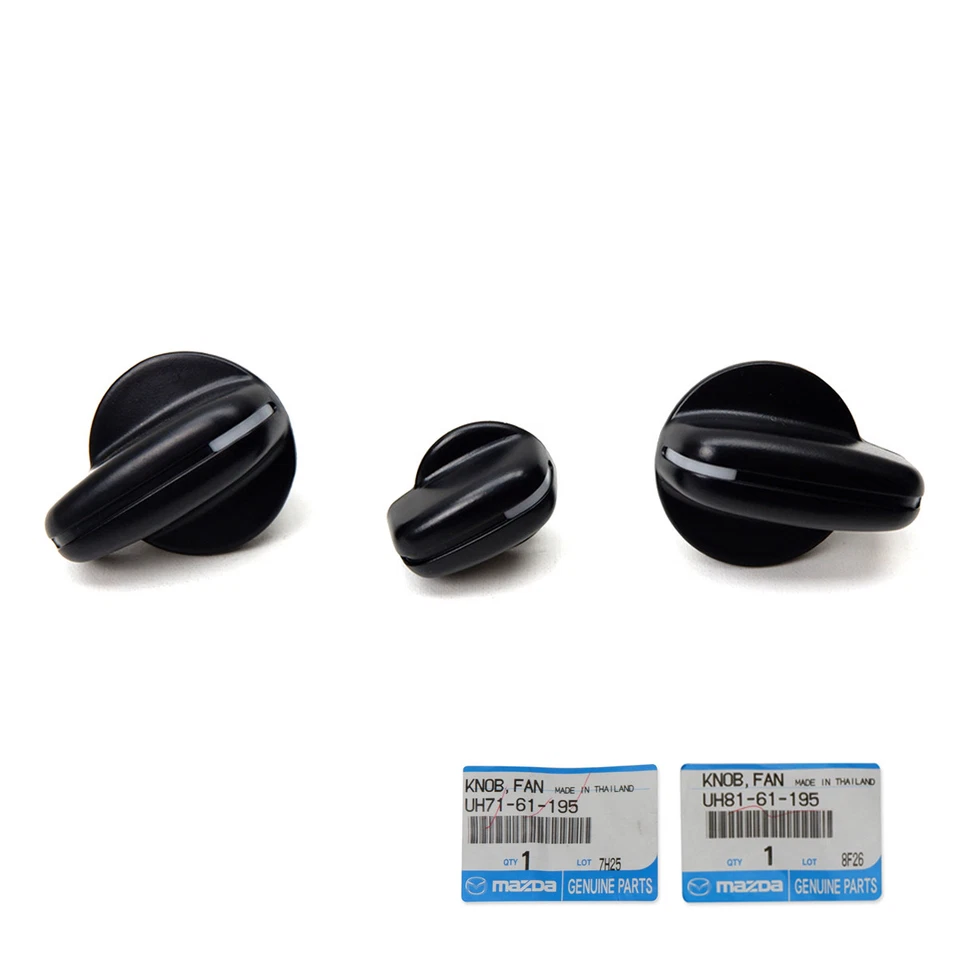 Juego de perillas de ventilador de calefacción originales para Mazda Ford Fighter B2500 B2600 Bravo 98 2000 05 Foto 3 de 4