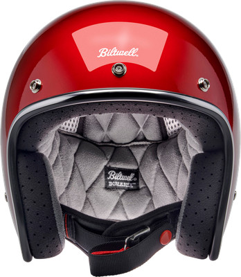 BILTWELL HELMET BONANZA RED LG 1001-351-204