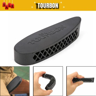 Tourbon SchaftkappeGummiplatte Schrotflinte Gewehrschaft Schießen Schulterschutz