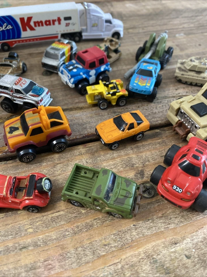 22 Micro Machines Lot Military Road Champs, Remco Toys, Transformer, NASCAR - Image 4 of 4