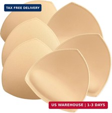 3 Pairs Bra Pads Inserts Push up,Removable Sports Breast Enhancers Inserts Enhan