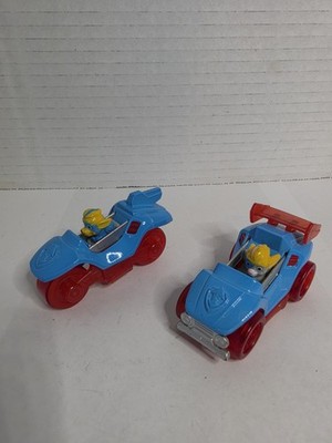 PAW Patrol Super Paws Mighty Twins Tuck & Ella True Metal Diecast Cars HTF