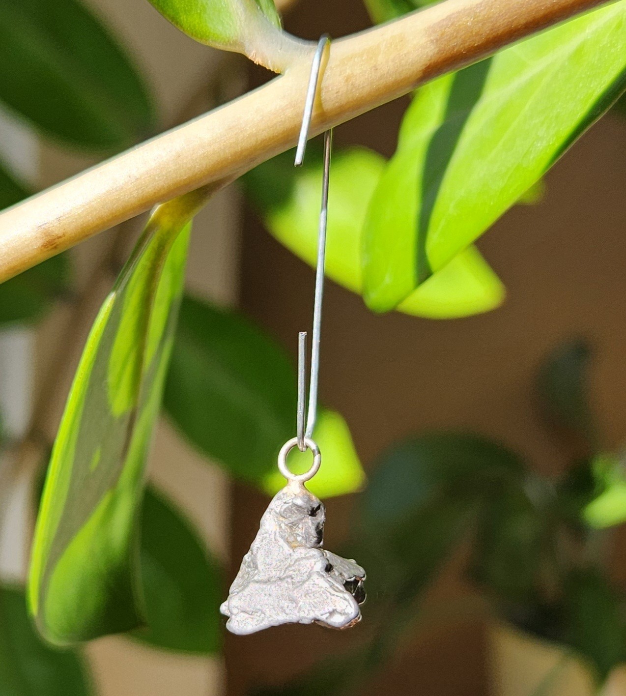 5.00 grams~CAMPO DEL CIELO Iron METEORITE~CHRISTMAS TREE ORNAMENT/Pendant