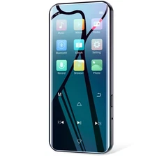 RUIZU 32GB MP3 Player w/ Bluetooth 5.0 for Walking Running, HiFi Lossless Black