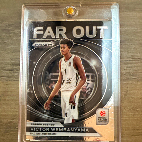 Panini 2023-24 Prizm Turkish Airlines EuroLeague Far Out Victor Wembanyama #2