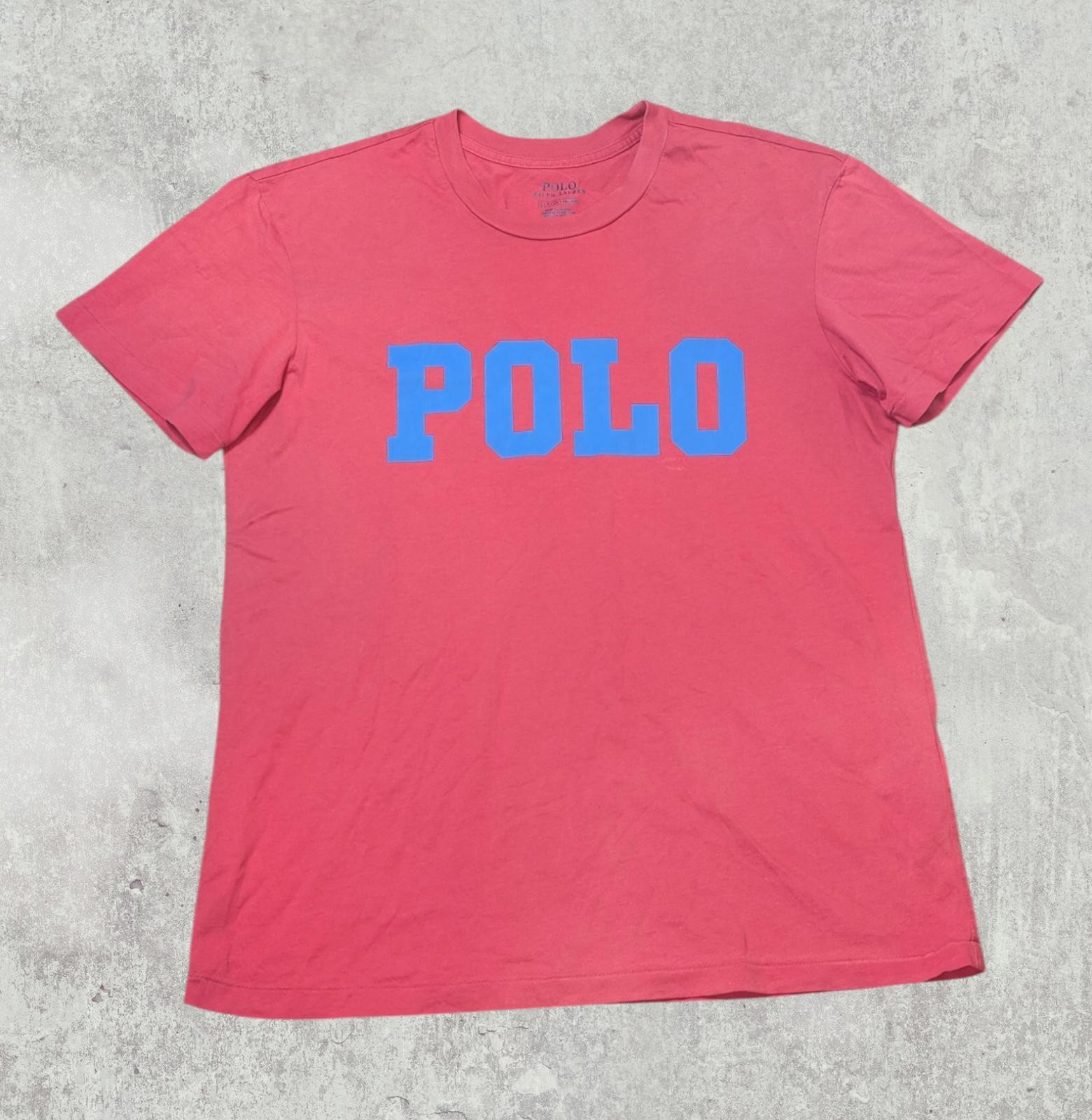 PONY T shirt uomo Ralph Lauren Rossa Taglia S