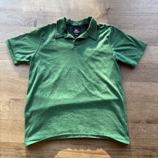 Quiksilver Polo Shirt Mens XLarge Green Regular Fit Short Sleeve Cotton NWOT