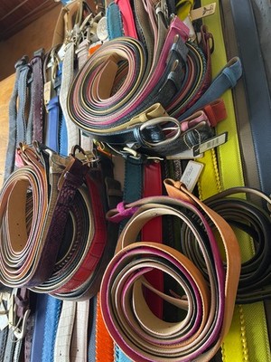 100x VMP Gürtel Restposten Made in Italy Echtleder UVP bis 159,90  Neuware Leder