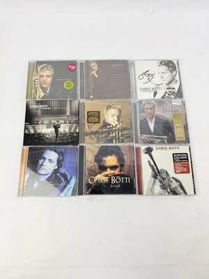 Lot of 9 Chris Botti CDs (First Wish, Italia, Impressions, & More) - 2 Signed