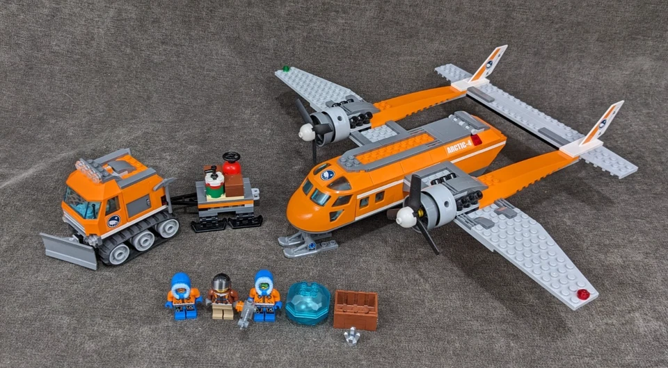 LEGO CITY: Arctic Supply Plane (60064) Used, Complete, No box/manual, Retired - Image 3 of 4