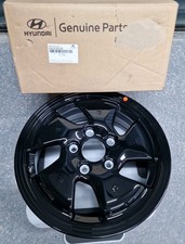 NEW HYUNDAI IONIQ ALLOY WHEEL 15" 6J ET46 52910G2120 GLOSS BLACK GENUINE S LINE