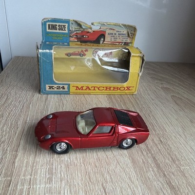 Matchbox Speed Kings K-24 Lamborghini Miura von 1970.