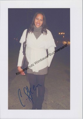 Original autograph Cassandra Steen /// autograph autograph signed signe 280243