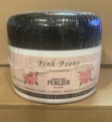 Perlier Pink Peony Moisture Shield Body Cream 6.8 oz NEW