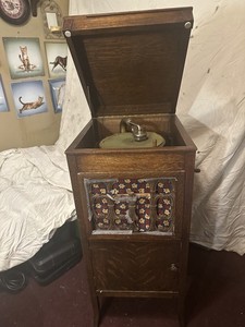 Antique Edison Record Player Phonograph Works!!!