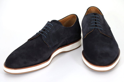HUGO BOSS Schuhe, Mod. Oracle_Derb, Gr. 44 / UK 10 / US 11, Dark Blue