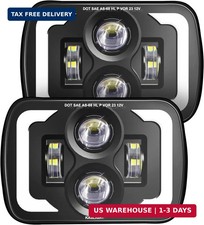 H6054 Led Headlights, 2025 DOT 5x7 7x6 Led Headlight High Lumens Anti-glare DRL