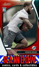2021 Panini Absolute #189 Gerrid Doaks Miami Dolphins