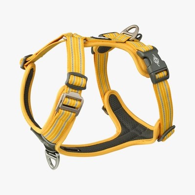 Dog Copenhagen V3 Comfort Walk Air Hundegeschirr Brustgeschirr gelb Gr. XS - XL