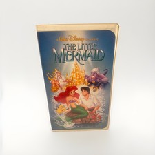 Disneys the Little Mermaid Banned Cover VHS B...