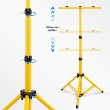 Tripod Stand LED Work Light Flood Light Heavy Duty Steel Stand Wide Base