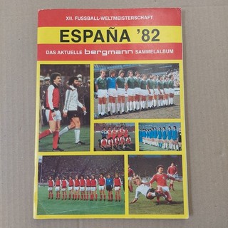 ⭐ Espana '82 Sammelalbum⭐ komplett deutsch XII. Fussball Weltmeisterschaft