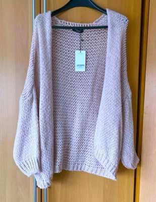 *SASSYCLASSY-MADE IN ITALY- STRICK-JACKE- PULLI-BLOGGER-OVERSIZER-NEU*