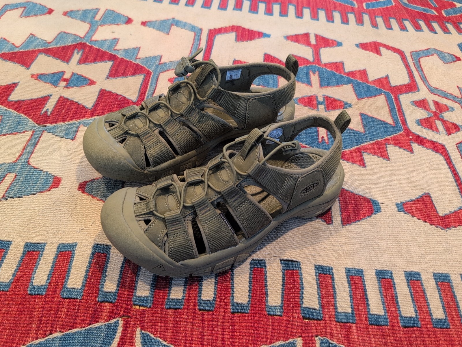 SANDALO KEEN NEWPORT H2 UOMO US 10 UK 9 EU 43 VERDE #1027124 $130