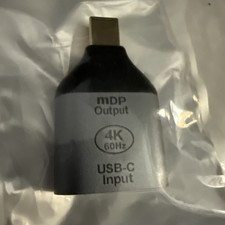 USB-C Type C Female to Mini Displayport DP Sink Adapter 4K 60hz Tablet/Laptop