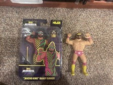 Randy Savage Lot Macho King Big Rubber Guys Macho Man LJN Wrestling Figures