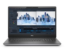 Dell Precision 7760 17.3" Laptop Intel i9-11950H RTX A3000 32GB 1TB SSD W11P