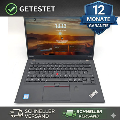Laptop Lenovo ThinkPad X1 Carbon 5th 14'' FHD 256GB SSD Intel i7-7600U 16GB RAM